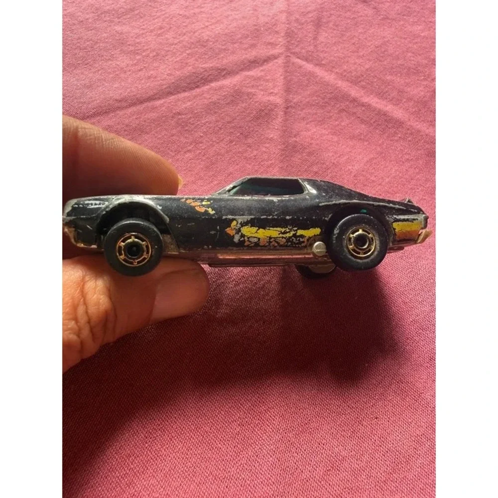 Vintage Hot Wheels 1974 Black Toronado Diecast Car